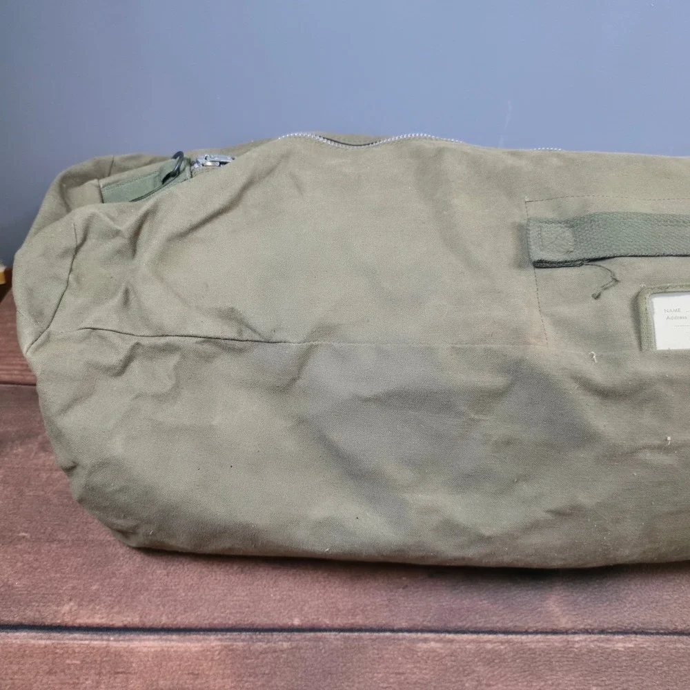 Eastern Canvas Products Duffel Bag Mens Large Olive Green Good 1010 Traveler